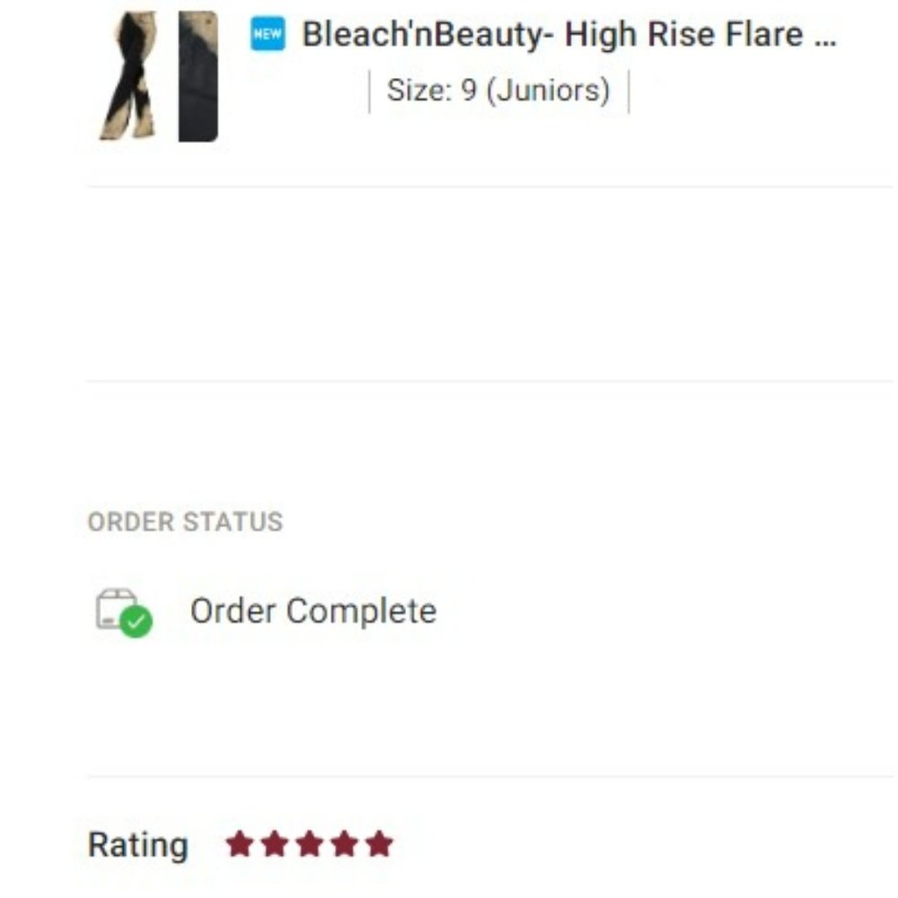 Tie-dyed Bleached Flare leg Jeans High Rise Hippie Gypsy Boho Festival Denim New - Picture 12 of 12